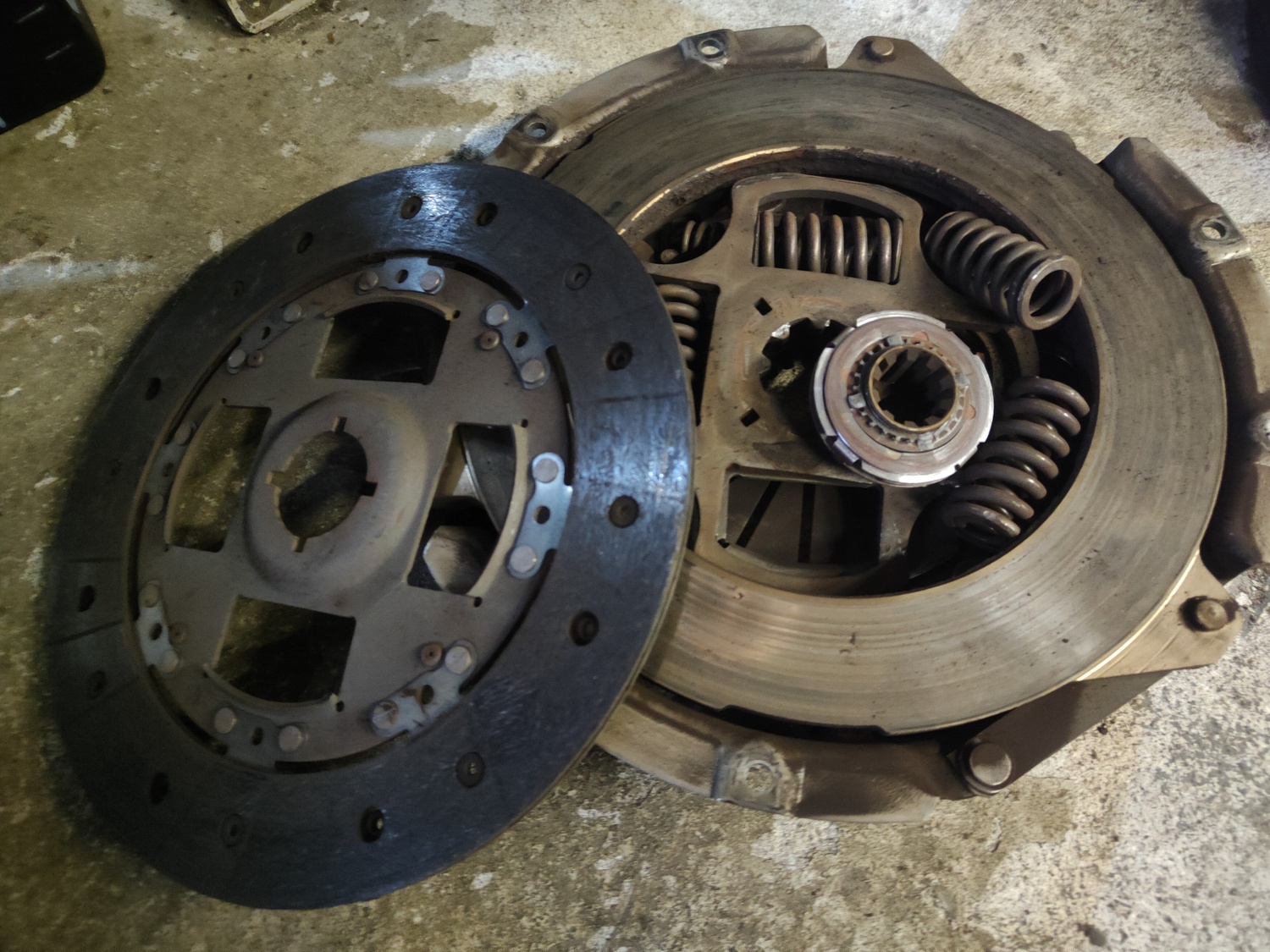 Замена сцепления